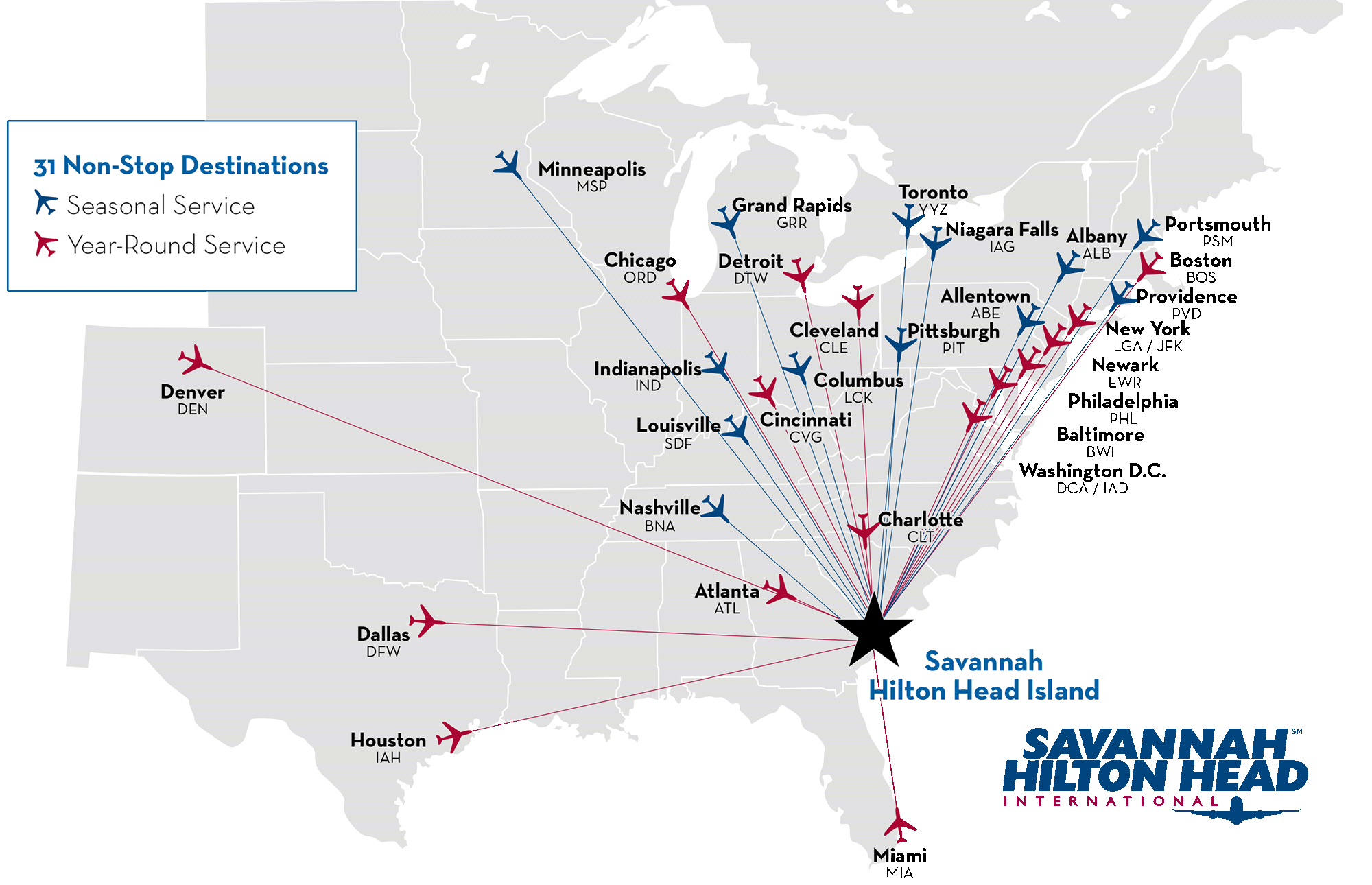 Savannah Airport Terminal Map   SAV Flight Map 